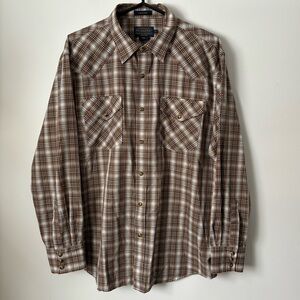 Pendleton Long Sleeve Frontier Button Down Shirt
